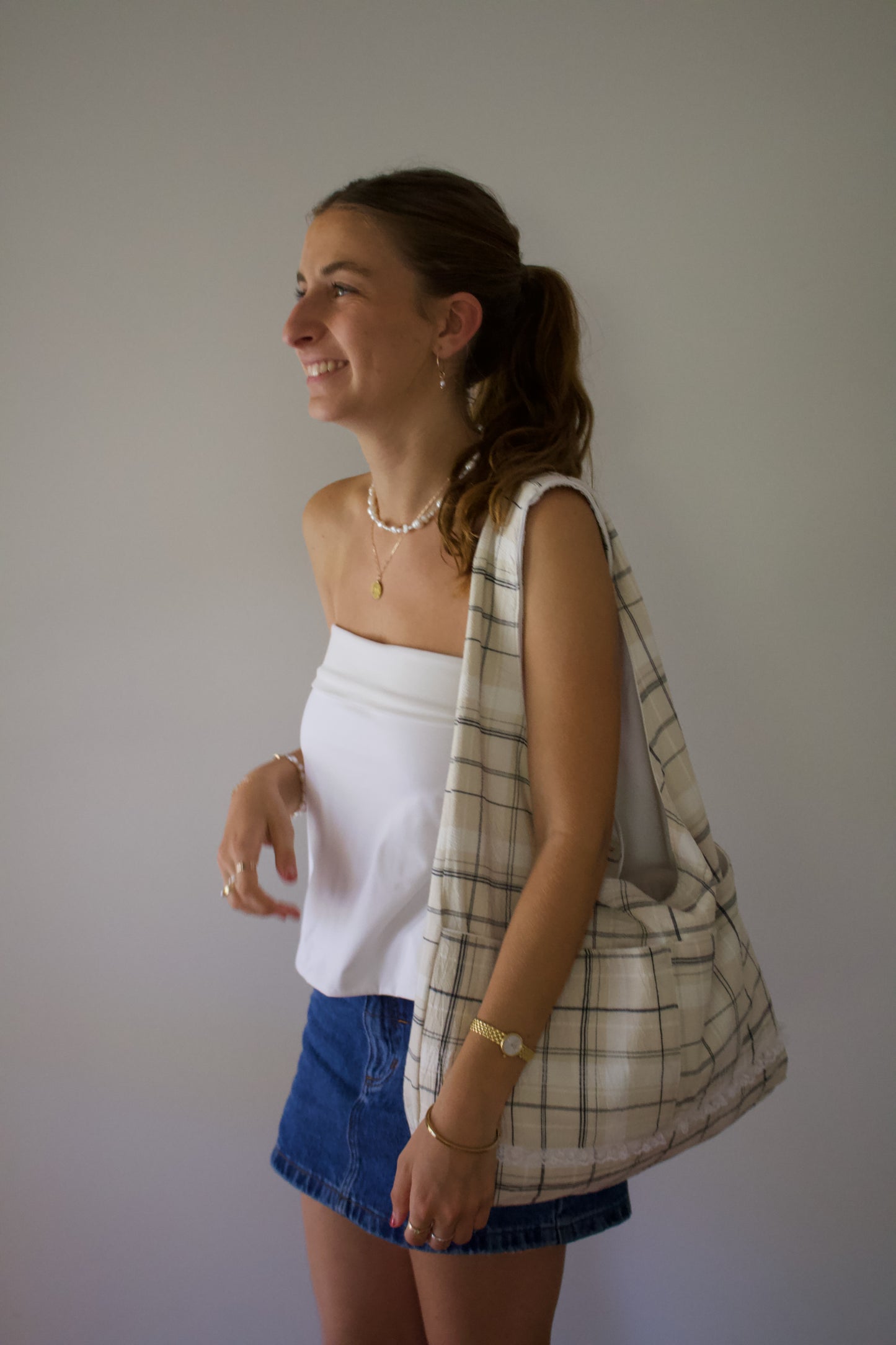 the CHAI slouchy tote