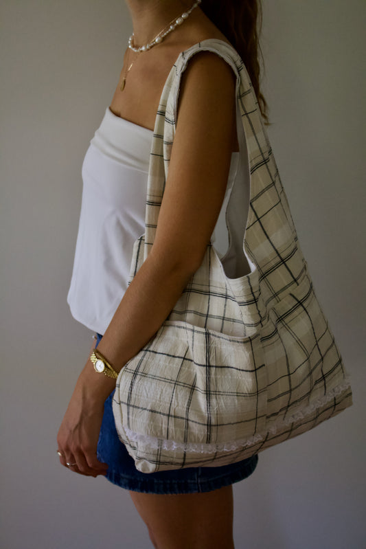the CHAI slouchy tote