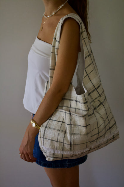 the CHAI slouchy tote